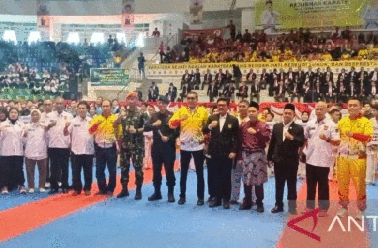 1.025 atlet ikuti Kejurnas Karate PB FORKI di Riau